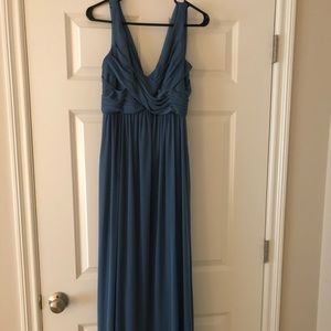 Blue Bridesmaid Dress